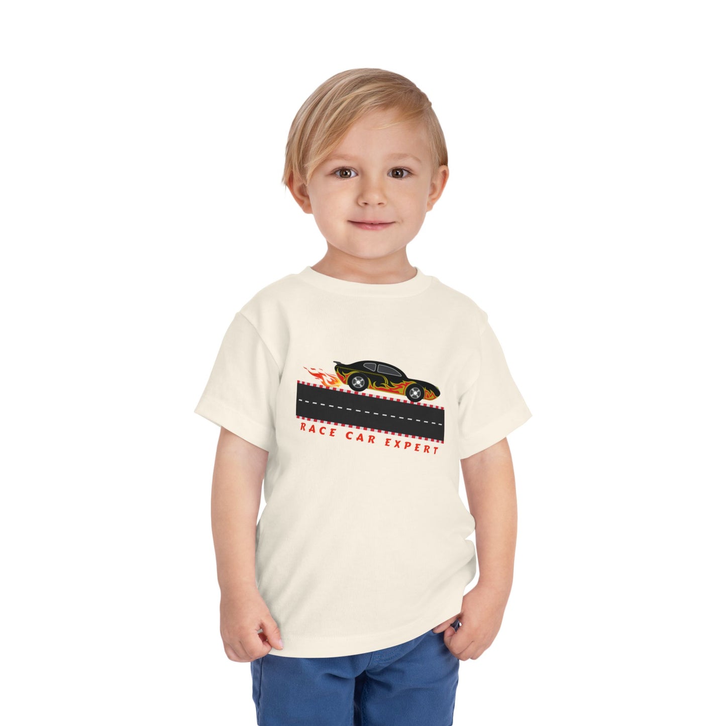 Race Car Expert Toddler Tee