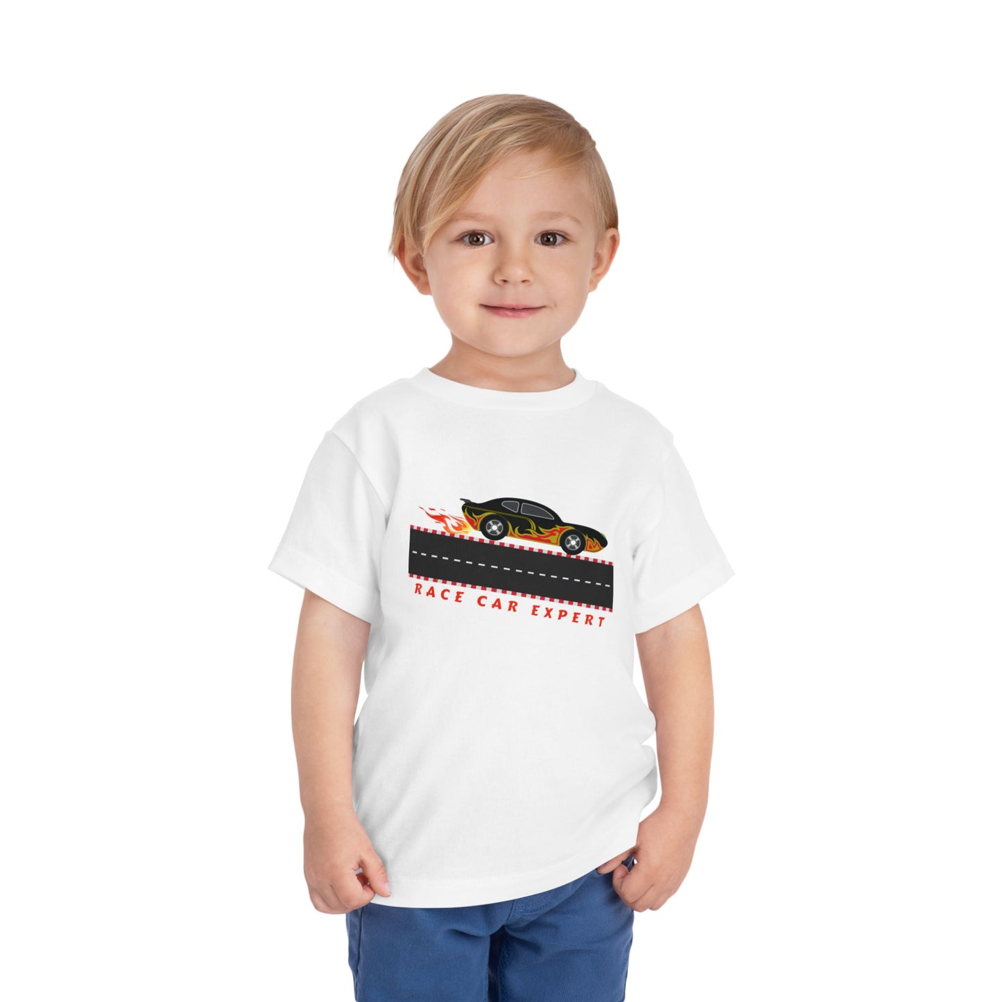 Race Car Expert Toddler Tee